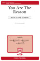 You Are the Reason SAB choral sheet music cover